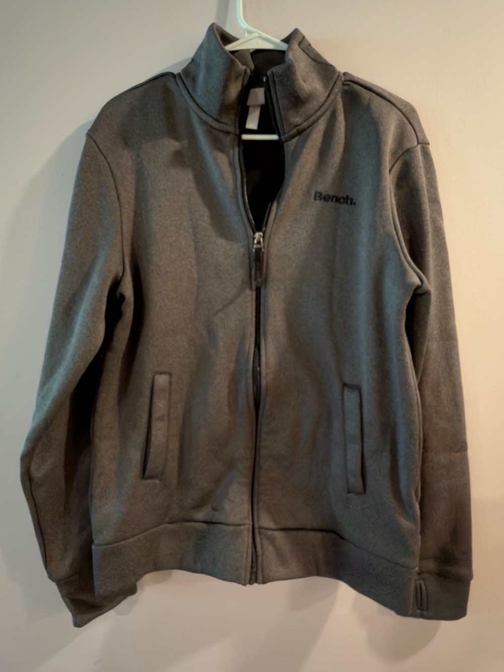 Bench Gray Full-Zip Performance Jacket